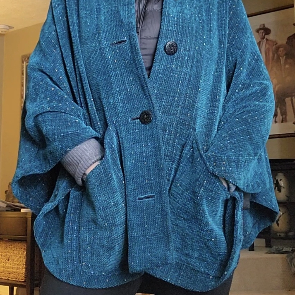 Sweater cape
